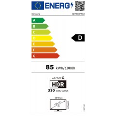 Samsung Smart Τηλεόραση 75" 4K UHD QLED Q8F HDR (2025) QE75Q8FAAUXXH